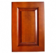 Raised panel saquare door (light cherry finish)