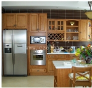 Cabinet in kitchen