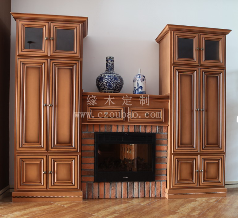 maple wood storage cabinet