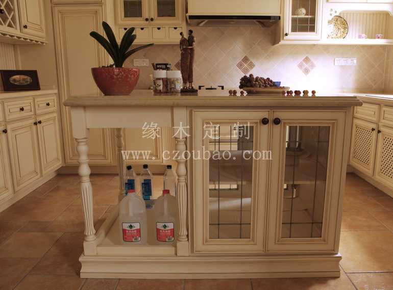 wooden kitchen cabinet